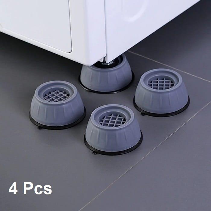 Anti Vibration Pad-Anti-vibration Pads For Washing Machine - 4 Pcs Shock Proof Feet For Washer ? Dryer, Great For Home, Laundry Room, Kitchen, Washer, Dryer, Table, Chair, Sofa, Bed (4 Units) - The Indian Kart